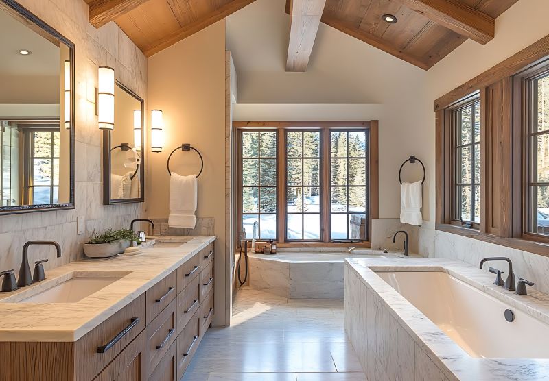 Luxury Bathroom with Dual Sinks